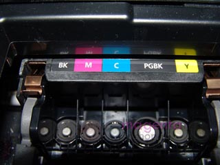 Порядок цветов в ПГ MG5140