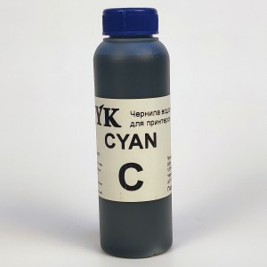 Чернила CMYK EPS100 Cyan 100 гр. для Epson