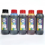OCP BK 35, BK 124, C 795, M, Y 144 (ECO SET NON STOP) 5 шт. по 500 грамм - чернила (краска) для картриджей Canon PIXMA: PGI-425, PGI-520, CLI-426, CLI-521