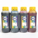 OCP BKP 41, C, M, Y 120 4 шт. по 500 грамм - чернила (краска) для картриджей HP: 10, 11, 12, 13, 82