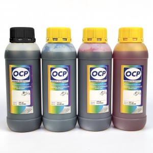 OCP BK 35, C, M, Y 343 (SAFE SET) 4 шт. по 500 грамм - чернила (краска) для картриджей HP: 655