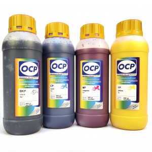 OCP BKP, CP, MP, YP 260 4 шт. по 500 грамм - чернила (краска) для картриджей HP: 970, 971