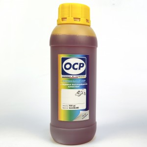 Экономичные чернила OCP Y 93 Yellow (Жёлтый) для картриджей HP177 500 гр.