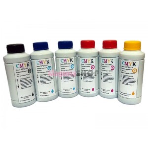 Чернила (краска) CMYK для принтеров Epson InkJet Photo: L800, L1800, L805, L810, L815, L850 - 100гр. 6 штук.
