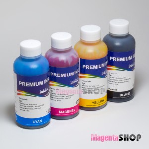 InkTec H7064 100гр. 4 штуки – пигментно-водные чернила (краска) для HP: B109, B109C, B110A, 5520, 3070A, 6230, C410