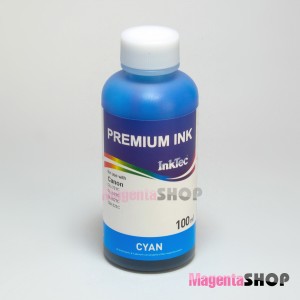InkTec C9021-100MC 100 гр. Cyan (Голубой) - чернила (краска) для принтеров Canon