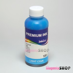 InkTec H3070-100MLC 100 гр. Light Cyan (Светло-Голубой) - чернила (краска) для принтеров HP