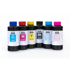Чернила (краска) Блок Блэк для принтеров Epson InkJet Photo: L800, L1800, L805, L810, L815, L850 - 100 гр. 6 штук.