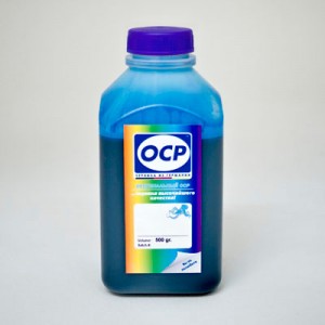 Светло-голубые чернила OCP CPL 201 для девятицветных принтеров Epson Stylus Photo: R2400 - 500 гр.