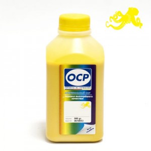 Экономичные чернила OCP YP 226 Yellow (Жёлтый) для картриджей HP953 500 гр.