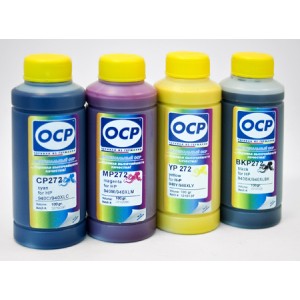 OCP BKP, CP, MP, YP 272 100гр. 4 штуки - чернила (краска) для картриджей HP: 940
