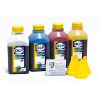 OCP BKP 41, C, M, Y 120 4 шт. по 500 грамм - чернила (краска) для картриджей HP: 10, 11, 12, 13, 82
