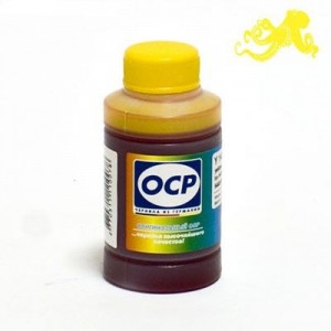 Чернила OCP Y 126 Yellow (Жёлтый) 70 гр. для картриджей HP: 18, 88