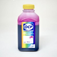 Экономичные чернила OCP M 300 для картриджей HP 61, 301, 122, 802 цвет Magenta (Пурпурный) 500 гр.