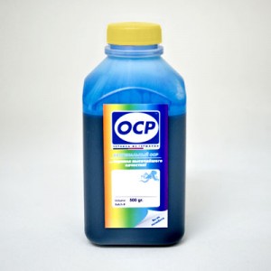 Экономичные чернила OCP C 93 Cyan  (Голубой) для картриджей HP177 500 гр.