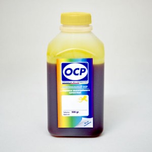 Экономичные чернила OCP Y 93 Yellow (Жёлтый) для картриджей HP177 500 гр.