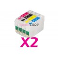Перезаправляемые картриджи NON-Stop для Epson TX117 CX4300 TX109 T26 T27 TX106 C91 TX119 (T0921, T0922, T0923, T0924)