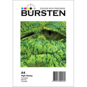Фотобумага BURSTEN глянцевая формата A4 200 г/м2 (50 листов)