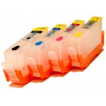 ПЗК HP 178 - перезаправляемые картриджи (с чипами) для HP PhotoSmart: 5510, 3070a, 5515, 6510, B110, B109, B210, B210, B209