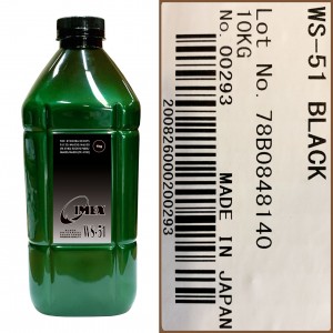Тонер для kyocera fs color универсал тип ws-51-k (фл,1кг,ч,imex) green atm