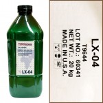 Тонер для lexmark универсал тип lx-04 (фл,1кг,tomoegawa) green line