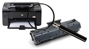 Лазерный принтер HP не видит картридж