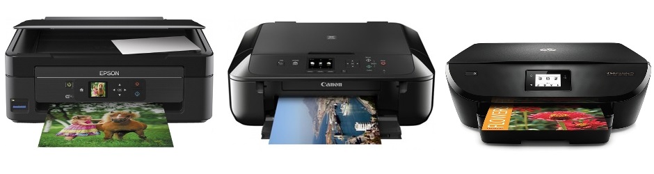 Сравнение принтеров Epson Expression Home XP-323, Canon PIXMA MG5740 и HP DeskJet Ink Advantage 5575